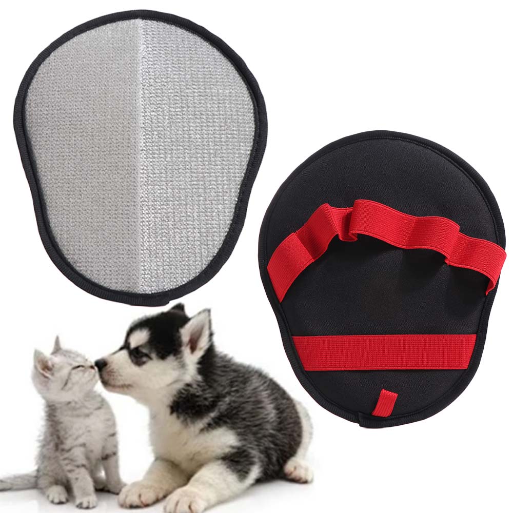 Cloth Pet Hair Removal Glove Hangable Reusable 5-Finger Grooming Cleaner with Massage Function Electrostatic Cleaner