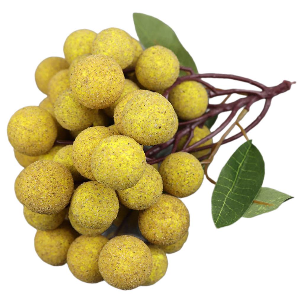 Künstliche Früchte, gefälschte Erdbeeren, Trauben, Simulationen, Modell, lebensecht, realistische Früchte für Fotografie-Requisiten, Heimküche