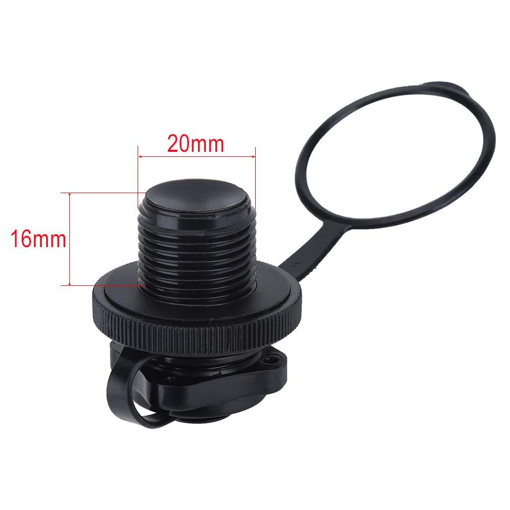 Screw Air Valve Boston Valve Durable Corrosion Proof Leak Proof Replaceable Convenience Inflation Raft