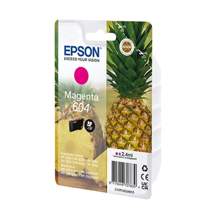 Ink Cartridge - Epson - Pineapple Magenta - Color: White - Unisex - 8715946707846