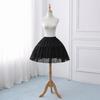 Elastic Wedding Petticoats Adjustable Fish-bone Skirt Cute Puffy Short Skirts  Girl Lolita Skirts
