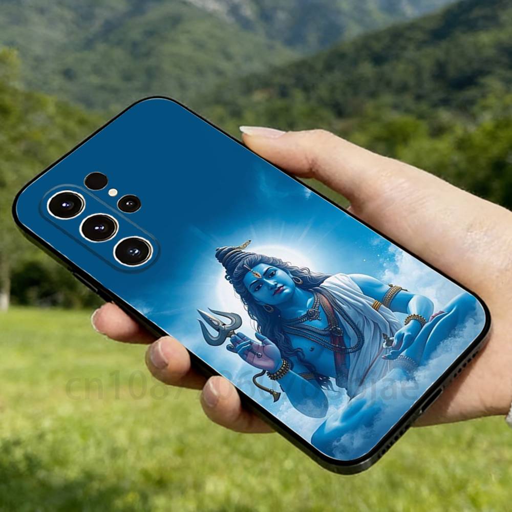 

Lord Shiva Mahadev Of India Phone case For Samsung Galaxy A53,51,72,73,31,30,42 Soft Silicone Black Cover SamsungA31