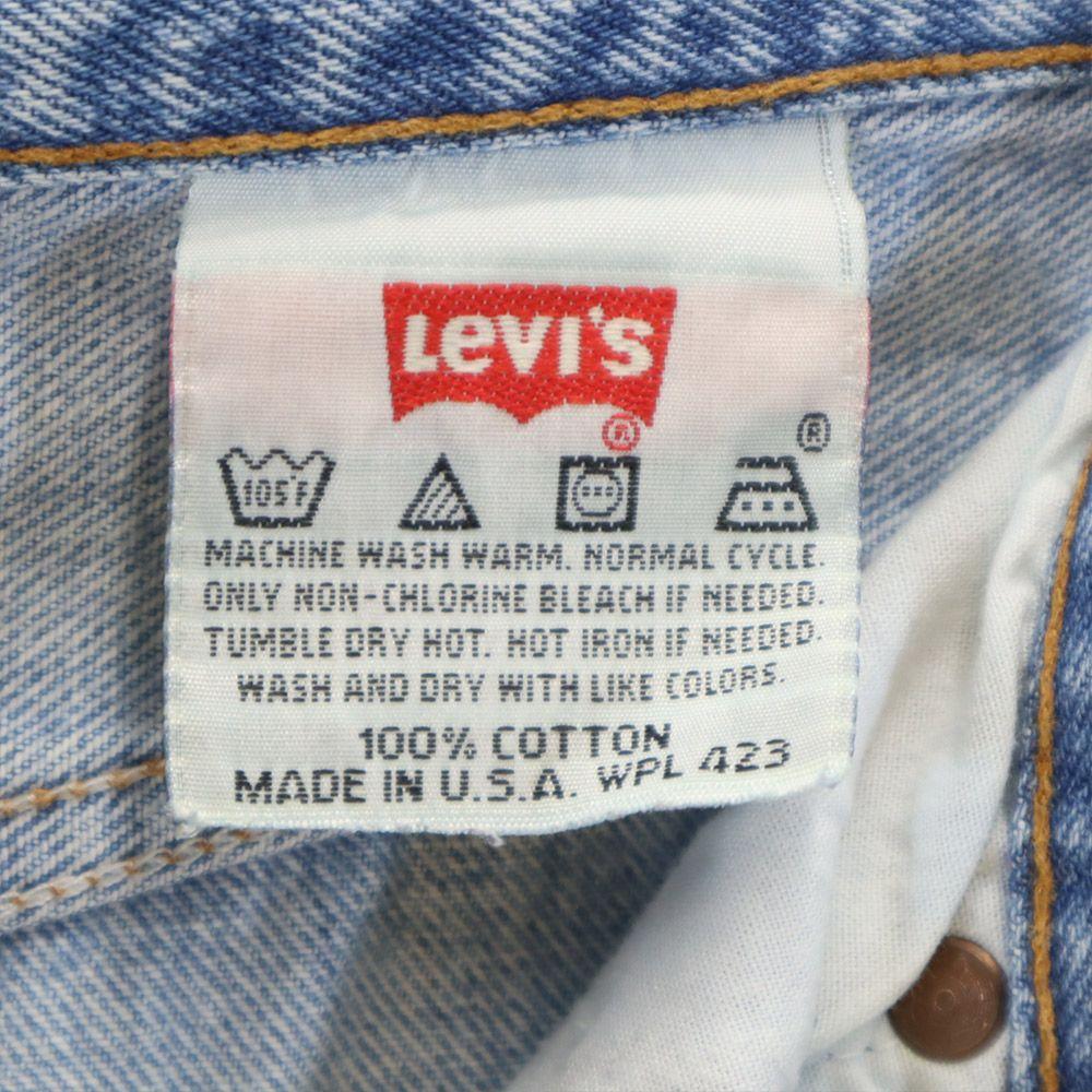 Levi's 90s 501 Made in USA Tapered denim pants M Button fly Women Used