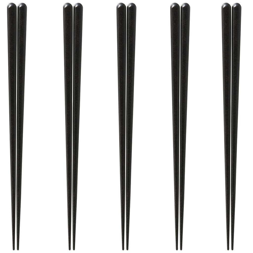 Happy Set of Dishwasher Made In PID0014 J-kitchens Chopsticks, 5, Material Wood, Safe, Japan,