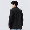 MINISO Men's Thermal Half-Zip Long Sleeve T-Shirt