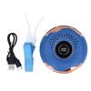 Donut Portable Neck Hanging Fan with Lanyard Waist Clip Rechargeable Bladeless LED Display Personal
