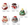 Christmas Toys Mini Santa Claus Building Blocks Micro Bricks Educational Toys For Kids Christmas Gifts