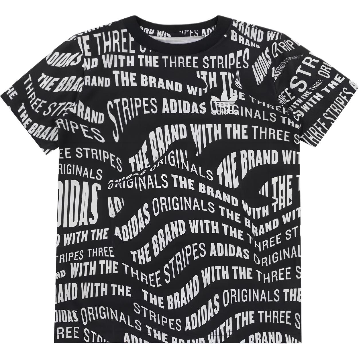 Adidas Kids T Shirts Crew Neck Moderate BQ1135 140
