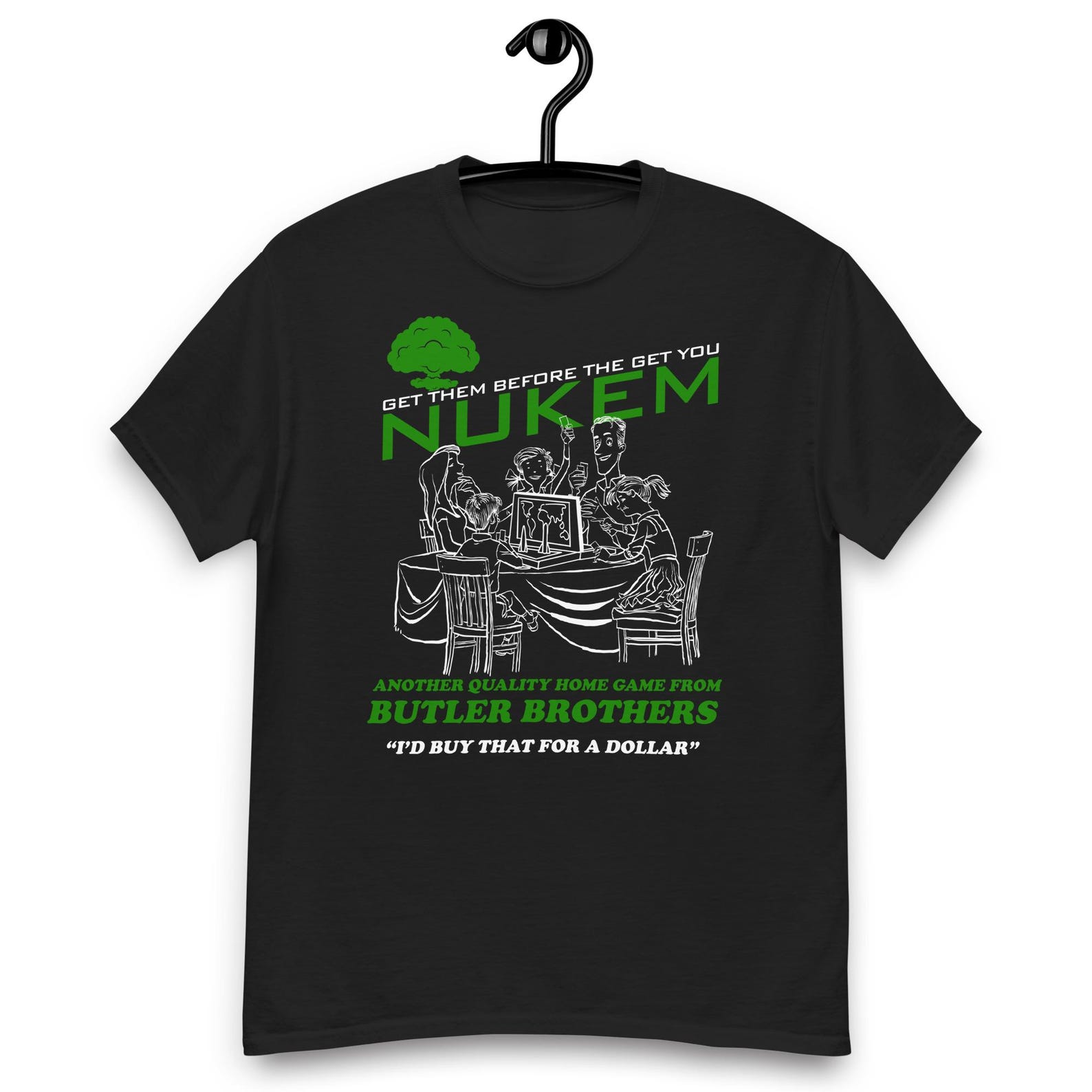 Robocop Movie - Butler Brothers Home Game Nukem T-shirt 3XL