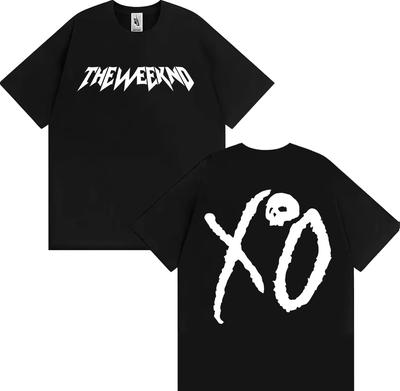 הוויקנד XO After Hours Til Dawn הדפסת מרצ' 2026 חולצת טריקו כותנה יוניסקס ביגוד נשים קיץ חולצת טי Y2k קז'ואל חולצת מעריצים