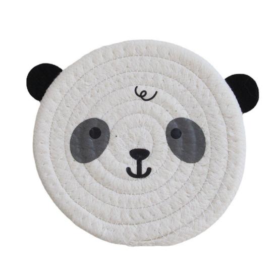 Placemat Non-slip Anti-scalding Kitchen Tools Practical Cartoon Bear Tea Coffee Cup Mat for Home