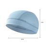 Unisex Cycling Cap Quick Dry Breathable Mesh Moisture Wicking Under Helmet Beanie Inner Lined Dome Summer Simple Sport Cap