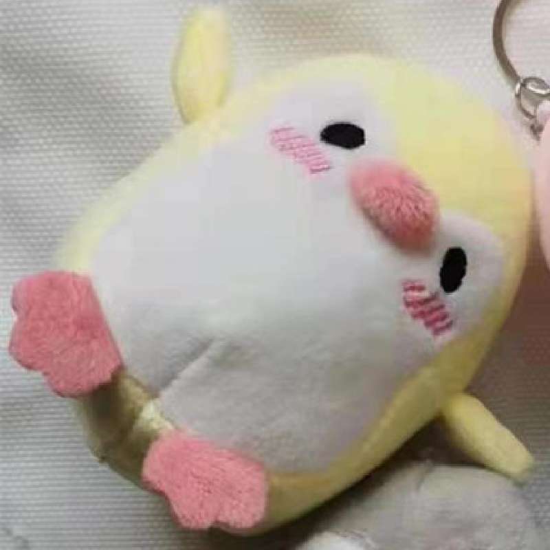 

Plush Theme Penguin Toy Backpack Pendant Cute Keyring Exquisite Gift Decoration жёлтый
