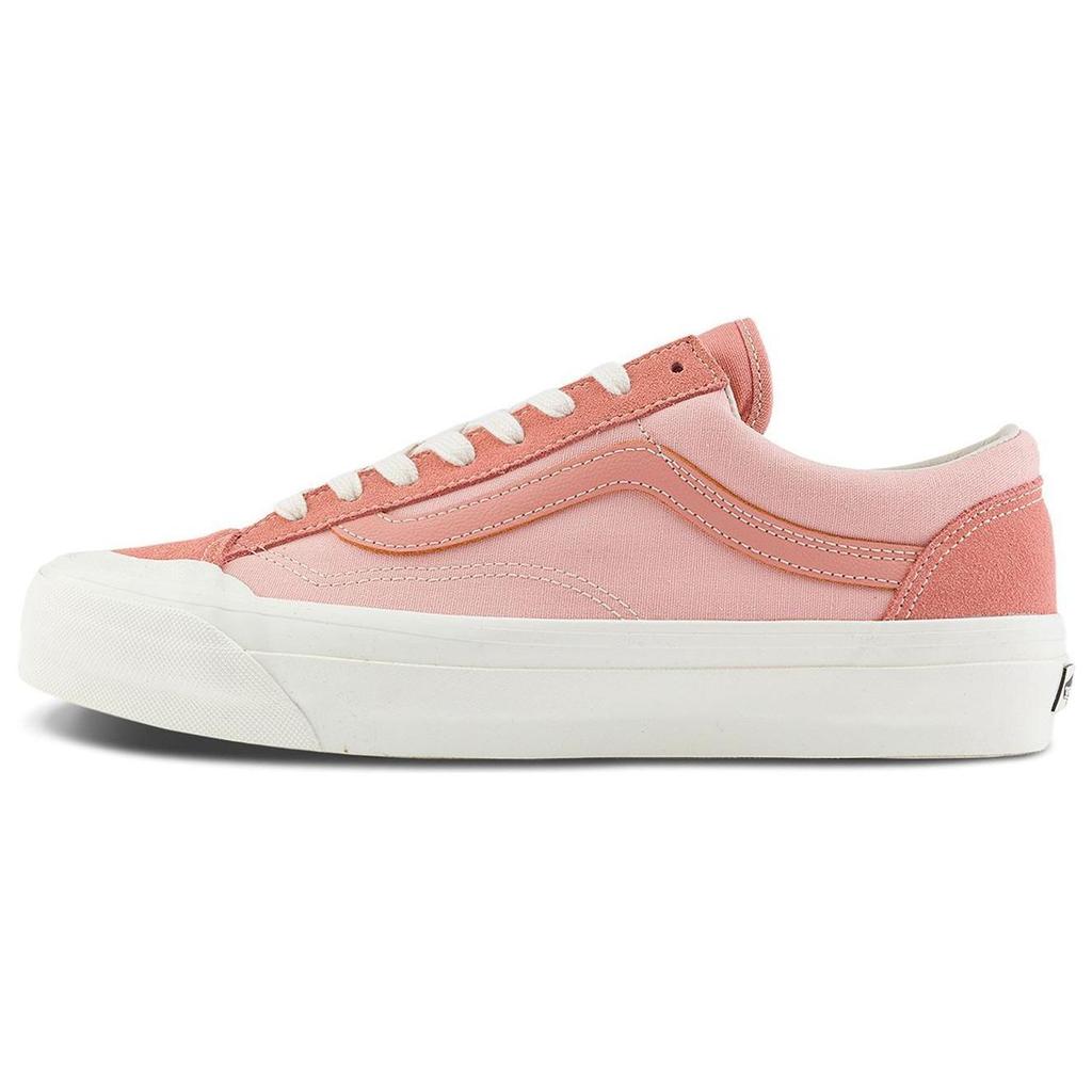 Vans Old Skool Reissue 136 Durable Breathable Low-Top Skate Shoes Unisex Sneakers Pink VN000MT6BO9
