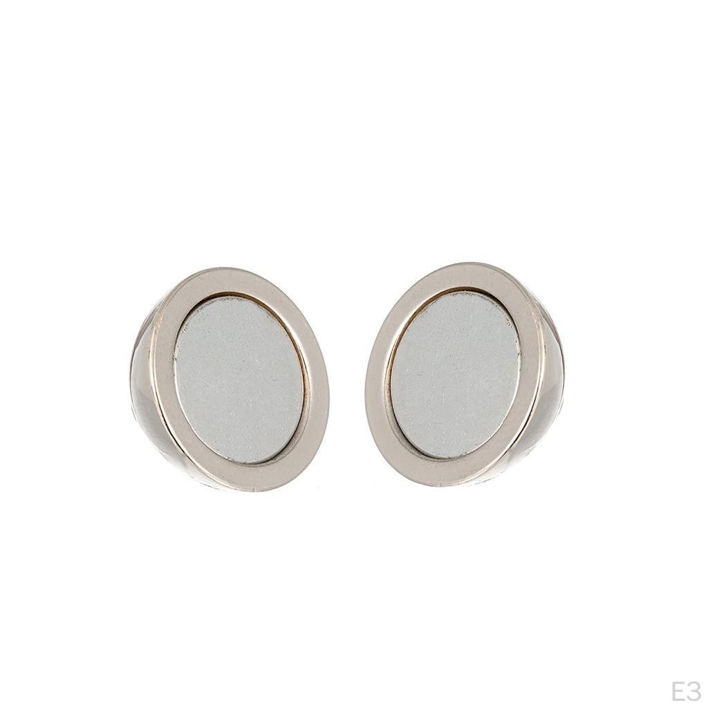 10 Pezzi Chiusure Magnetiche a Sfera alla Moda 12x6mm Gioielli per la Creazione di Collane Braccialetti
