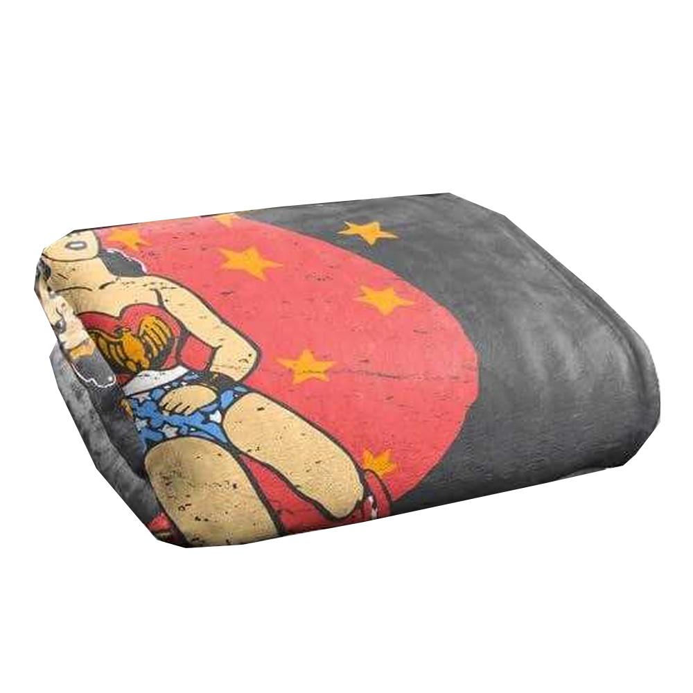 Wonder Woman Circle Soft Touch Blanket