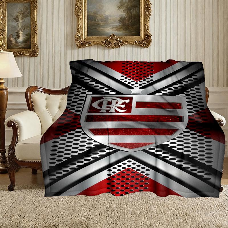 1pc Cozy Print Blanket, Rangers FC Blanket Appropriate for Home Picnic and Travel Adventures