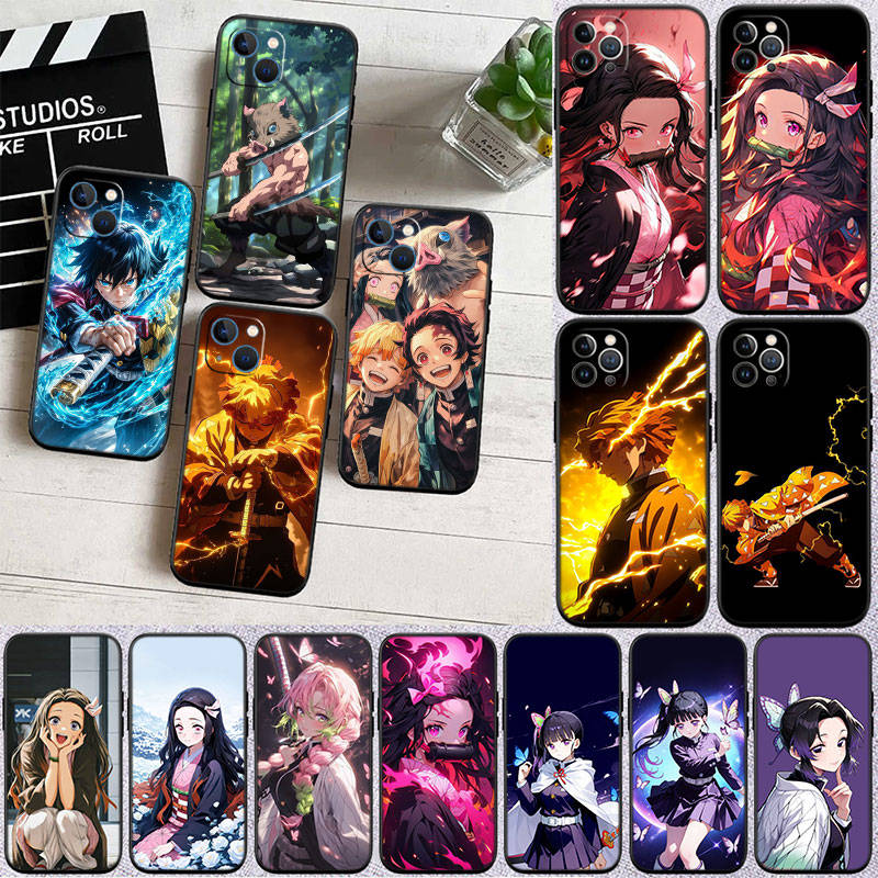 IR6 Demon Slayer Phone Shell Case for Redmi Note 8 9 10 11 11S 10C 10X 10A 10T 9A 9C 9T 9S 8T Pro Max Plus Prime