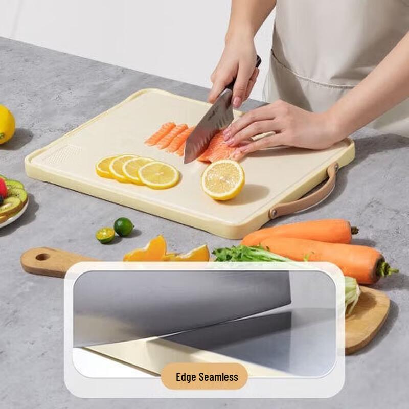 Kobach Anti-bacterial Stainless Steel Double-Sided Cutting Board