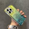 Bling Gradient Quicksand Phone Case For iPhone 17 Air 16 15 14 13 12 Pro Max 8 7 Plus X XR SE XS Max Glitter Clear Cover