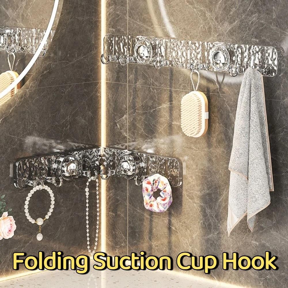 Detachable Wall Mounted Row Hook Waterproof Sundries Storage Hook  Bathroom Accessories