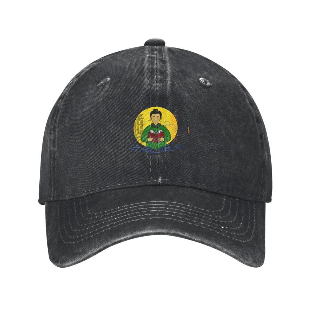 East of Eden Lee Youthful Style Baseball cap Sunshade Suitable For Oval Faces Vintage Denim Hat
