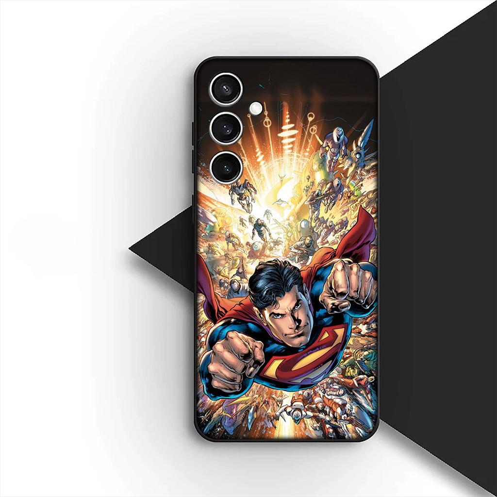 Cover for Samsung Galaxy S20 S22 S21 FE Ultra Plus A07 A17 A15 A16 A25 A57 A37 Casing Phone Case Supermans DC Movie Super Hero