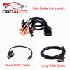 Lexia3 Clip Cable For Lexia 3 PP2000 Diagbox V9.91 Clip Cable Auto OBD2 Diagnostic Cable Get Free V9.91