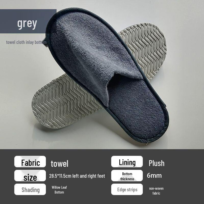 Thickened Anti-slip Disposable Hotel and Home Guest Slippers