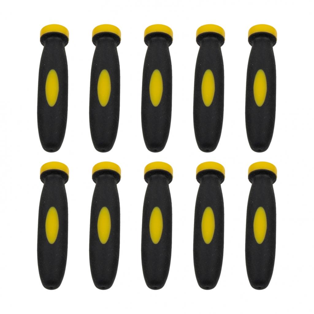 Easy Use Wood Files Handles Rubber Office Accessory