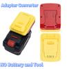 Battery Adapter For Parkside Lidl X20V Team Li-ION Battery Convert To DeWalt 18V Wireless Portable Power Tool Accessories