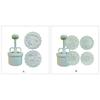 Delicate Mooncakes Pastries Molds Convenient Kitchen Tool for Beautiful Treat