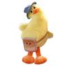 Duck Keyring Smooth Texture Anti-shedding Decoration Tilted Head Duck Doll Keychain Child Gifts