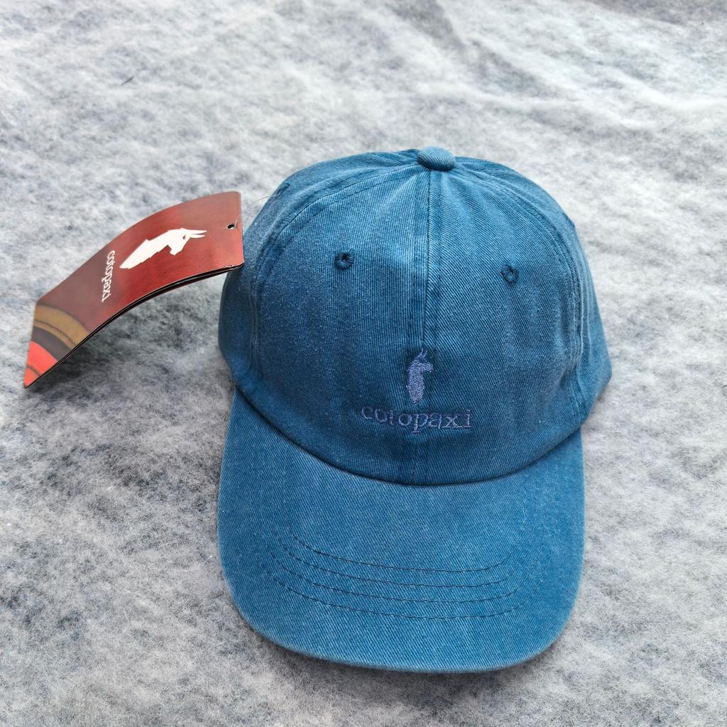 cotopaxi Alpaca men's and women's retro soft-top baseball cap with letter embroidery, wide brim for sun protection and face coverage