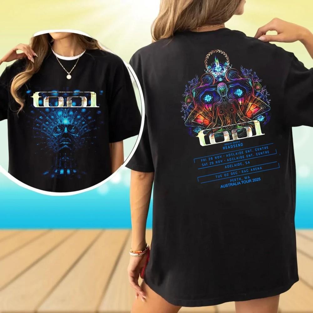 2sided Tool Tour Australia 2025 Tshirt Tool Concert Tshirt Unisex T-Shirt M