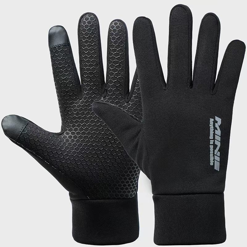 Kids Winter Cycling Gloves Waterproof Touchscreen Sports Mittens Windproof Thermal Fleece Warm Outdoor Driving Cycling Gloves
