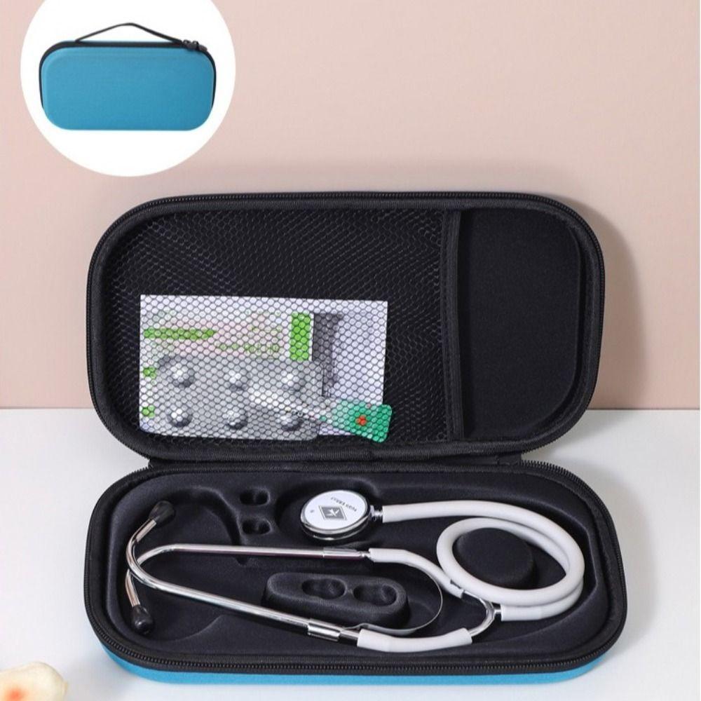 Wear-resistant Shockproof Stethoscope Bag Waterproof EVA Stethoscope Storage Carrying Case  Travel