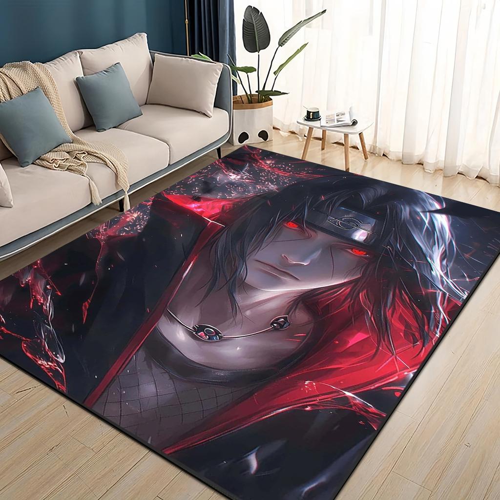 HOT Kreskówka I-Itachi 3D Japonia Anime Dywan Dywanik do Salonu Sypialni Dekoracja Domu, dla Dzieci Zabawa Antypoślizgowy na Sofę Wycieraczka