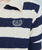 LARTIGENT L10 Stripe Puff Knit(Navy)