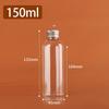 5Ml-500Ml Plastic Bottle Aluminum Cap Transparent Empty Bottle Lotion Sample Cosmetic Dispensing Bottles For Travel