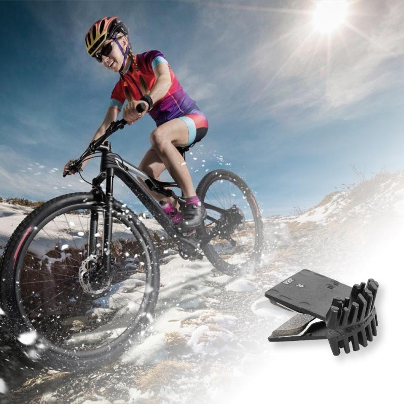Durability Resins Bicycles Brake Pad Set Cycling Low Noise Resins Brake Pad for Various Models With Easy Installation