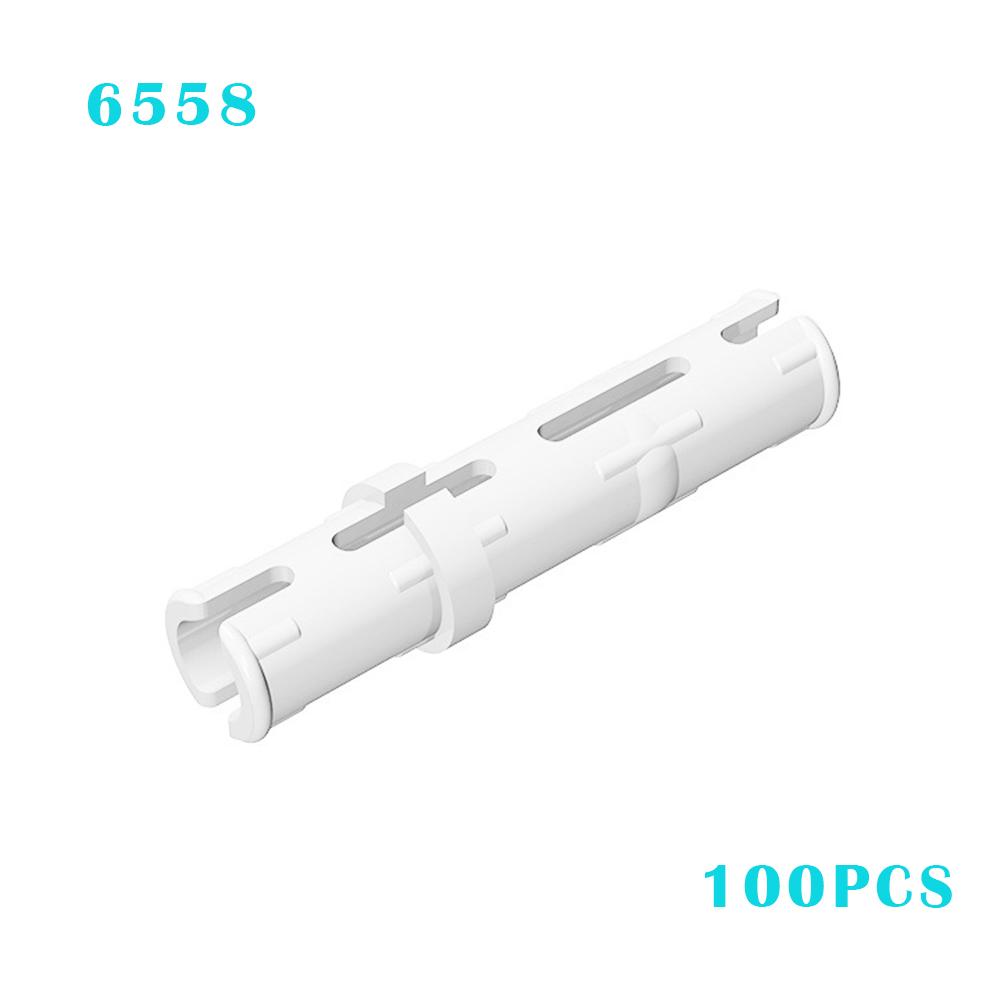 100pcs 6558 Pin 3L with Friction Ridges Bricks Toys For Technical MOC Buildings Blocks Compatible High-Tech DIY Christmas Gifts