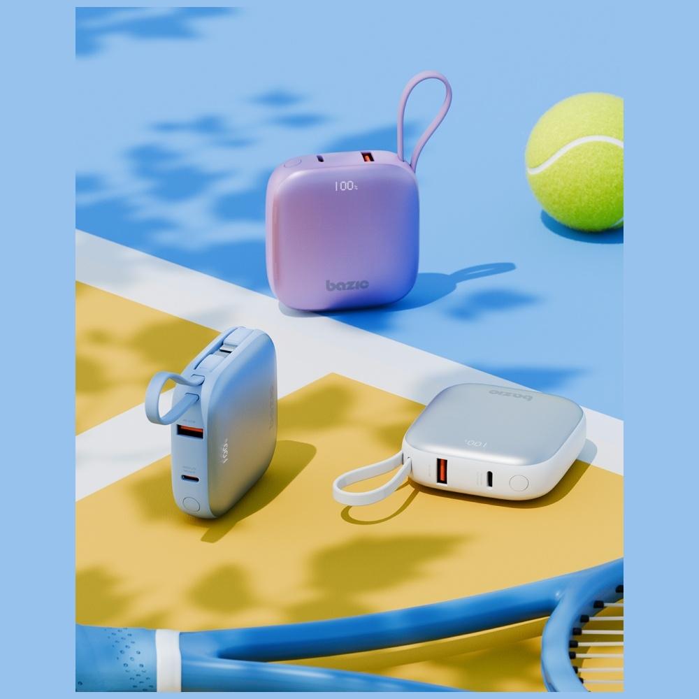 PowerBank 4w1 Bazic Fusion 10000mAh      PD20W USB-C/Lightning czarny
