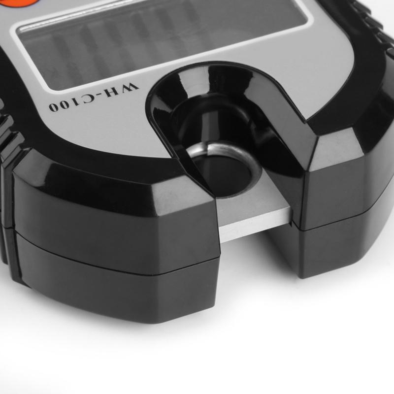Bilancia Pesa Ganci Elettronica Digitale LCD Gru Portatile WeiHeng Anello Bilancia Pesatura Nero