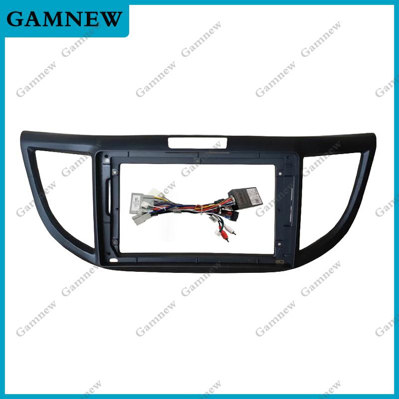 9 Inch Car Frame Fascia Adapter Canbus Box Decoder Android Radio Audio Dash Fitting Panel Kit For Honda Crv C-rv 2012-2016