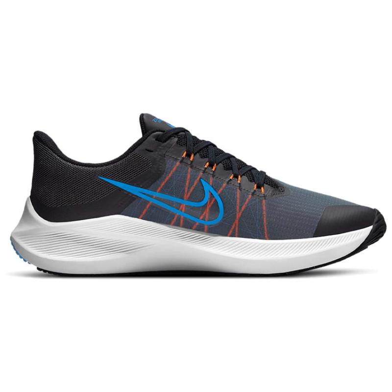 Nike Pantofi de alergare Zoom Winflo 8 Bărbați Top jos Negru/Gri/Albastru Adidași casual CW3419-007