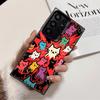 Cartoon Cute Cats Theme Soft Phone Case for Samsung Galaxy S24 S25 FE S26 Edge S23 Ultra S22 Plus S21 + Shockproof Cover Back Sh