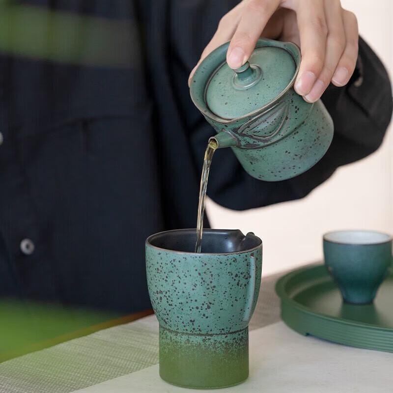 Edenus Kiln Change Glaze Ceramic Tea Set