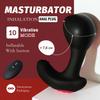 Anal Vibrator Inflatable Butt Plug - Remote-controlled Prostate Massager Prostate Stimulator for Adult Men and Women Anal Sex Toy