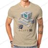 Windows 95 Computer System Accessories Vaporwave Retro T Shirt Graphic Unisex Tees Summer Clothing Cotton Crewneck Tshirt